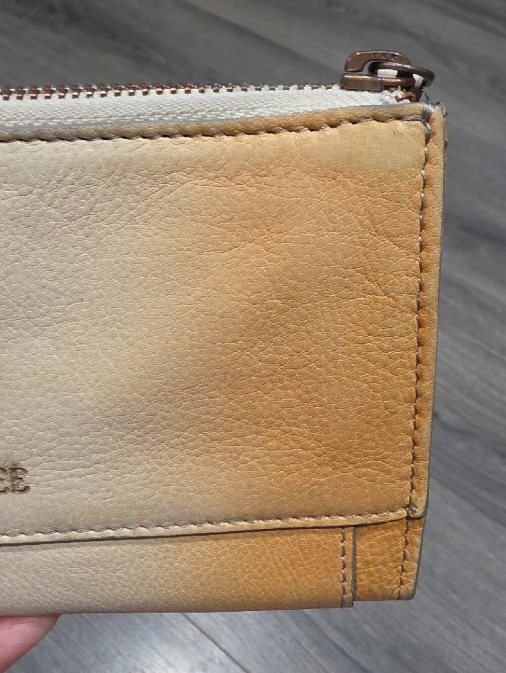 Free People OMBRE Emerson Leather Wallet - Picture 11 of 12
